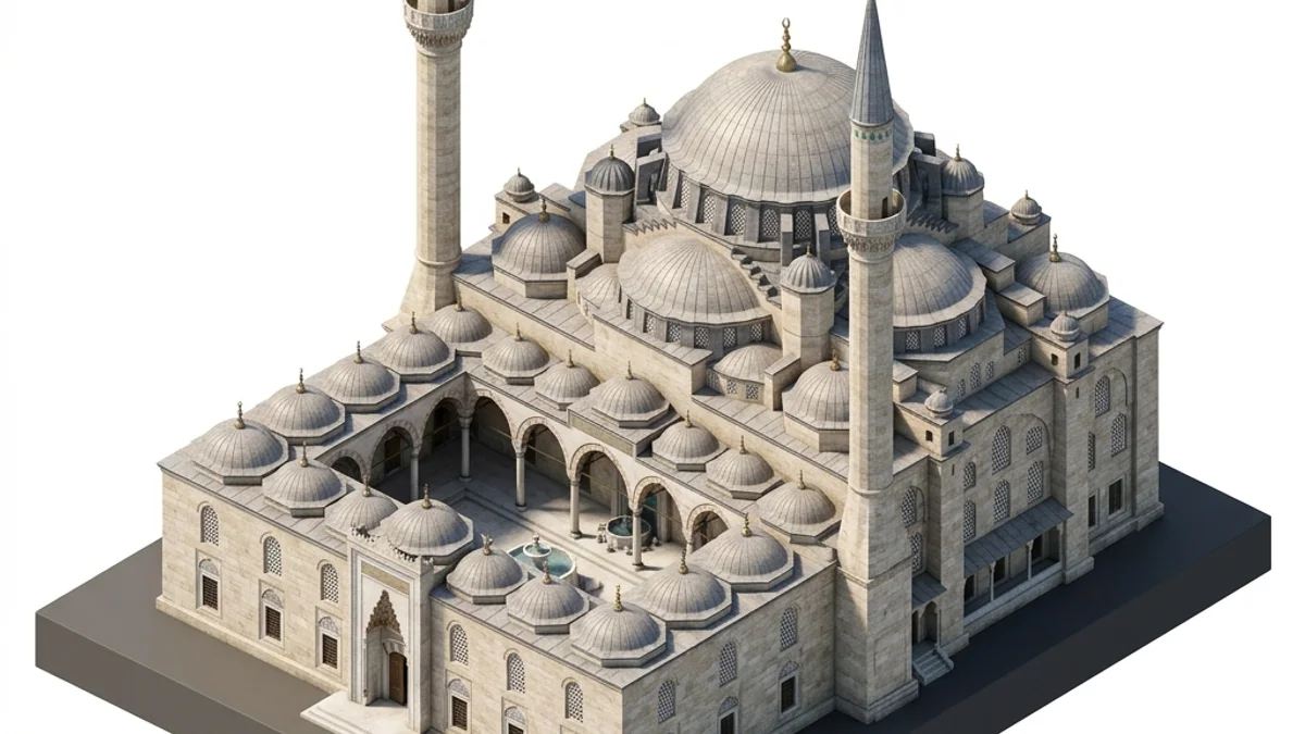 Bayramören İlçe Müftülüğü binası ve Merkez Camii hizmet yerleşkesi