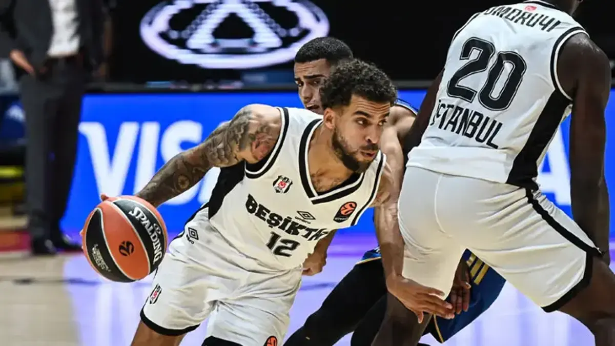 Beşiktaş basketbol takımı EuroLeague maçında