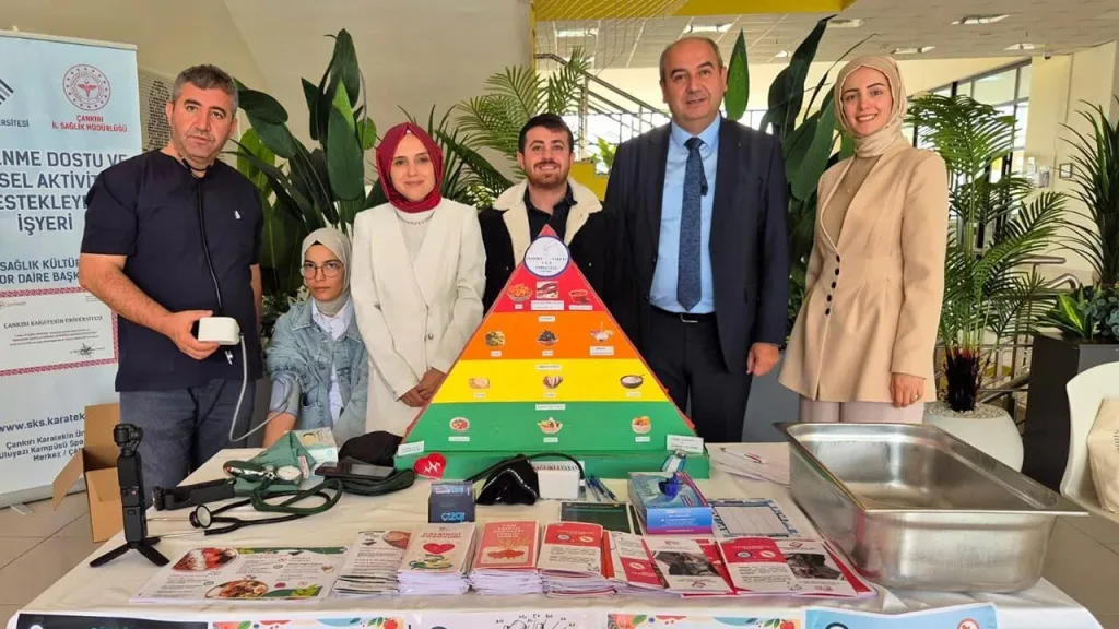 ÇAKÜ'de kalp sağlığı için farkındalık etkinliği düzenlendi