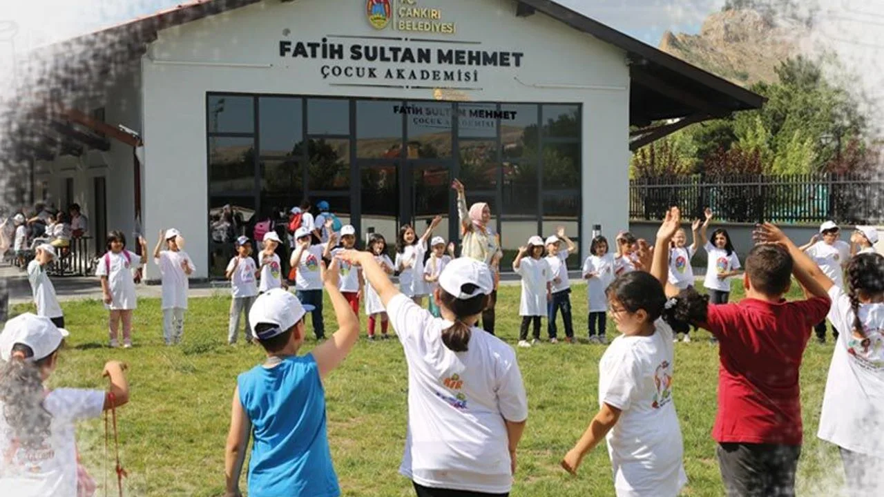 Çankırı Belediyesi Fatih Sultan Mehmet Çocuk Akademisi kış atölyelerini açıyor