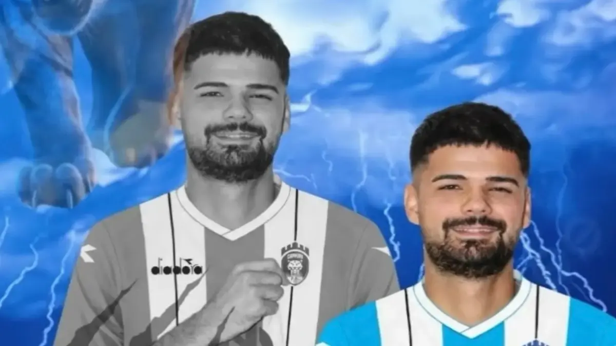 Çankırı FK'nin yeni stoperi Mustafa Çay, kulübün çubuklu formasıyla