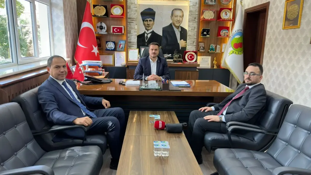 Eldivan Belediye Başkanı Lafcı, Çankırı Haber Net ekibini ağırladı
