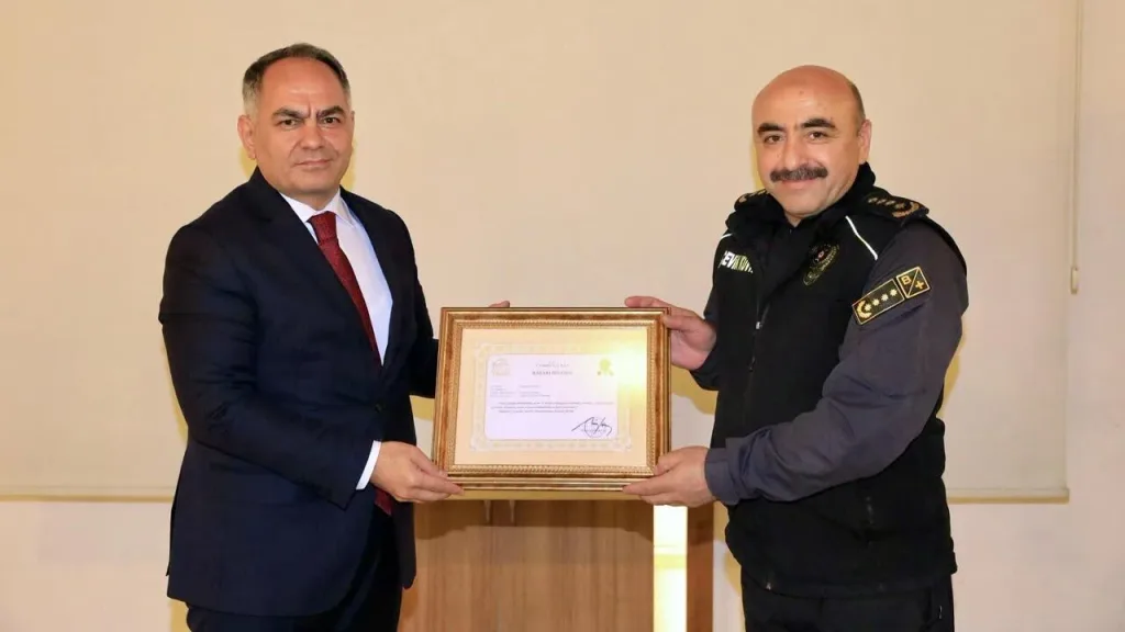 Çankırı İl Emniyet Müdürü Aytekin Canıtez için veda yemeği düzenlendi
