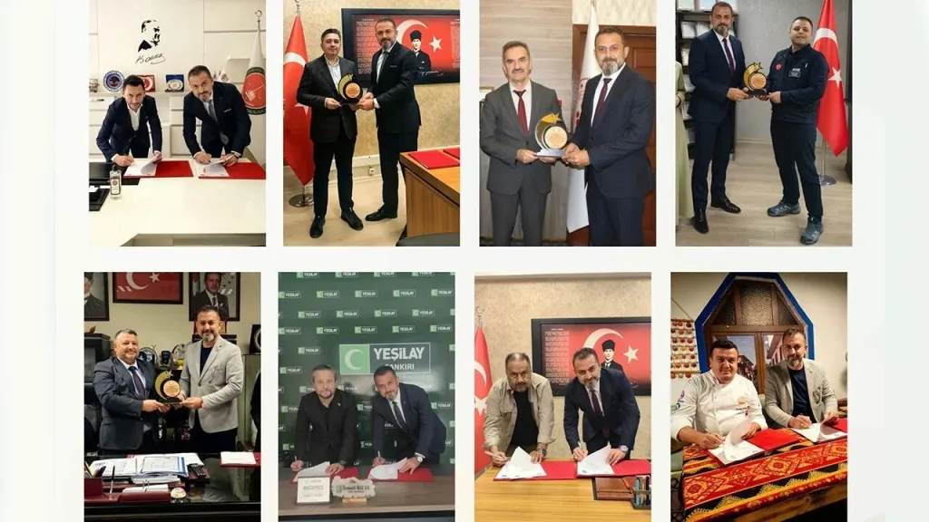 Çankırı Nevzat Ayaz SBL 8 kurumla iş birliği protokolü imzaladı
