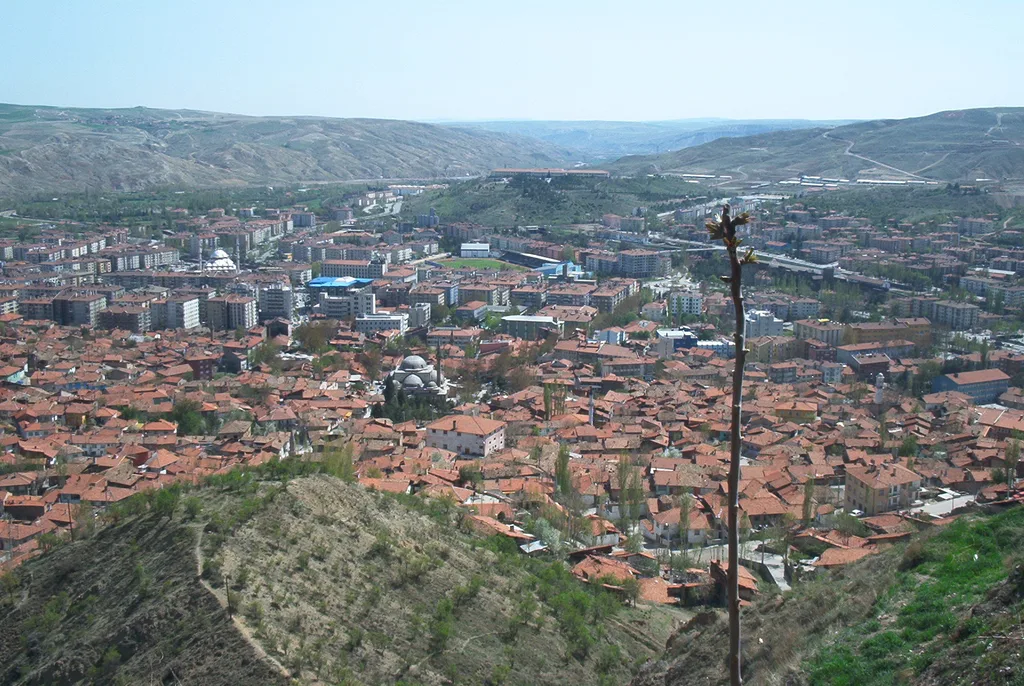 Çankırı Kalesi'nden il merkezinin mahallelerine genel bakış
