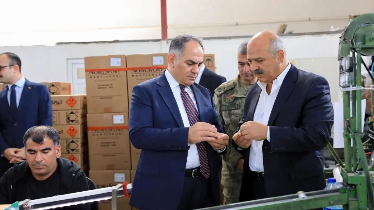 Çankırı Valisi Çakırtaş, Şabanözü'nde üç tesiste inceleme yaptı