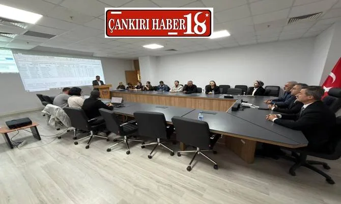 Çankırı'da aile hekimliği ek yerleştirme toplantısı yapıldı