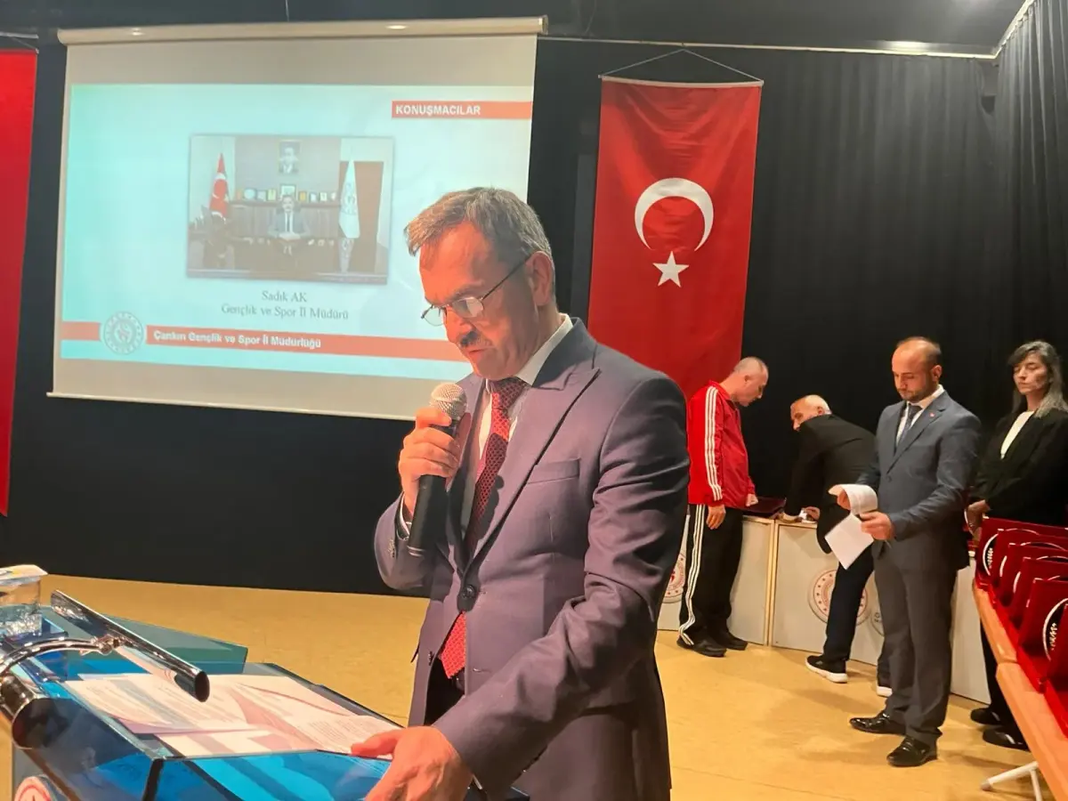 Çankırı'da amatör spor haftası kupa töreniyle sona erdi