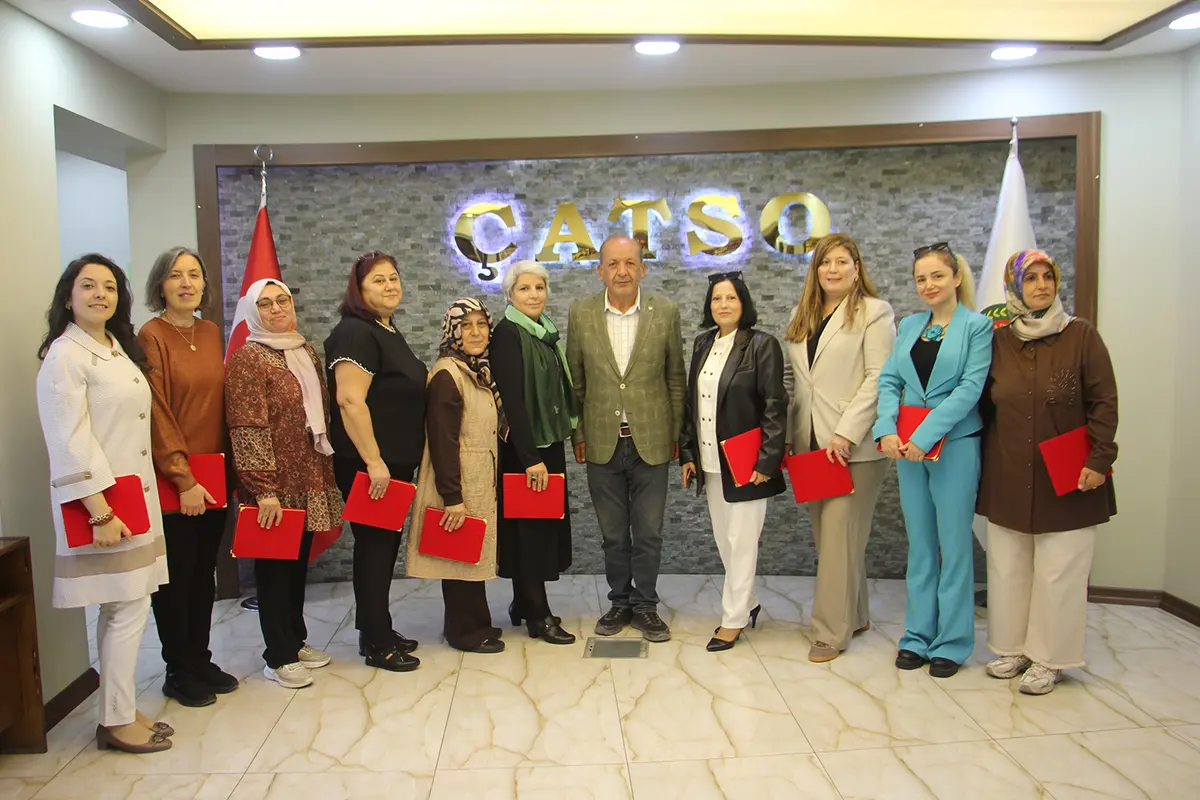 Çankırı'da kadın girişimcilere plaket verildi