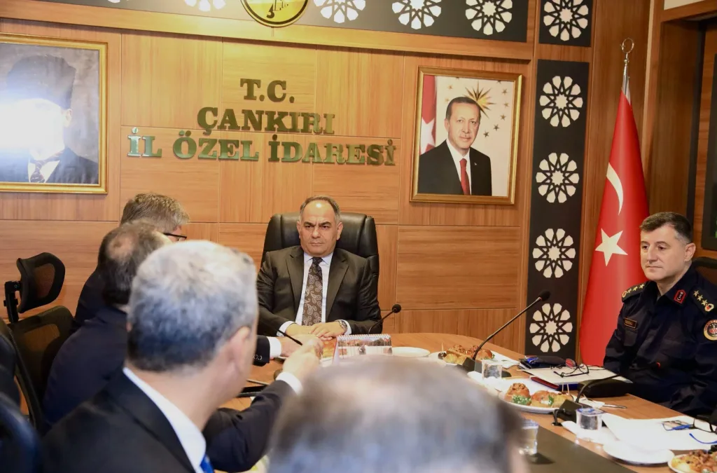 Çankırı'da kamu yatırımları masaya yatırıldı