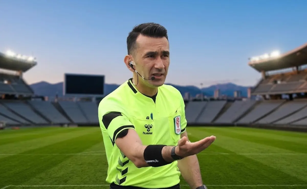 Çankırılı hakem Kerim Çataklı futbol sahasında