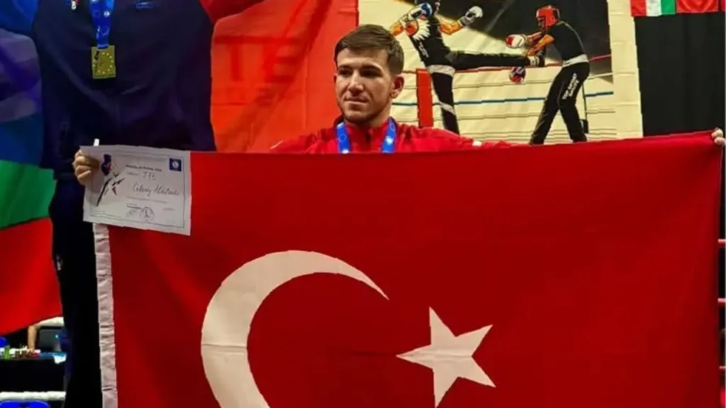 Çankırılı sporcu Abdülkadir Cebesoy Avrupa üçüncüsü oldu