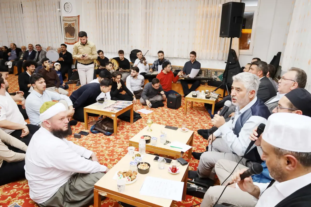 Kalfat Yaren Evi'nde 30 kişilik başkent meşk ekibi ilahiler seslendirdi