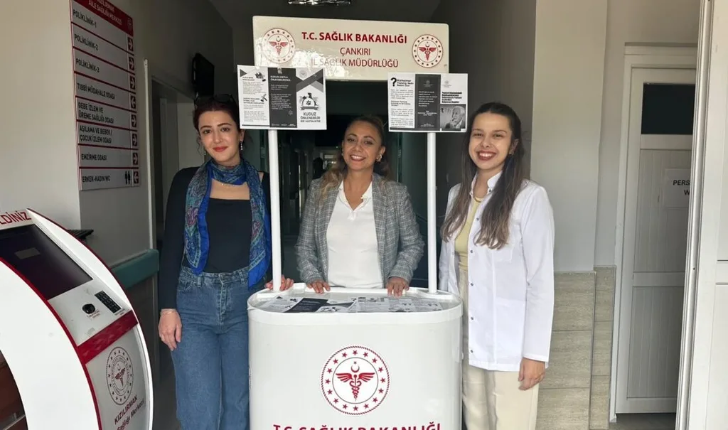Kızılırmak'ta Alzheimer, kuduz ve organ bağışı için saha çalışması yapıldı