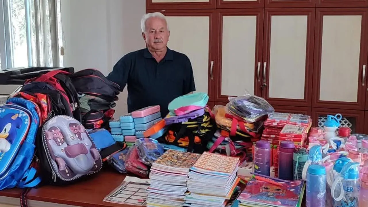 Korgun Belediyesi öğrencilere çanta ve kırtasiye desteği veriyor