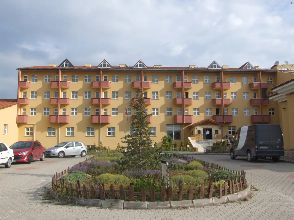 Çavundur'daki termal otel binası