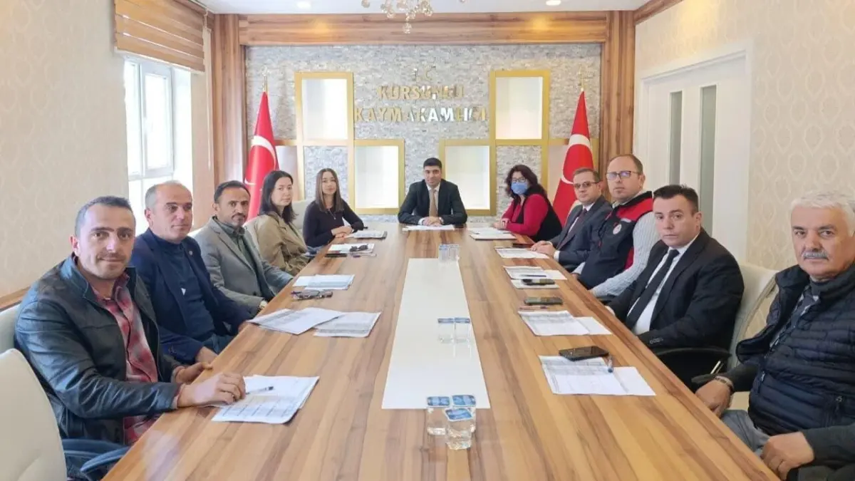 Kurşunlu'da SYDV mütevelli heyeti Kaymakam Öztürk başkanlığında toplandı