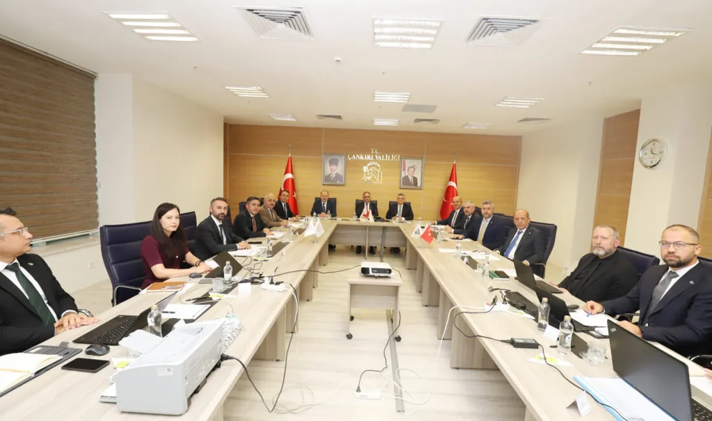 Kuzey Anadolu Kalkınma Ajansı yönetim kurulu Çankırı'da toplandı