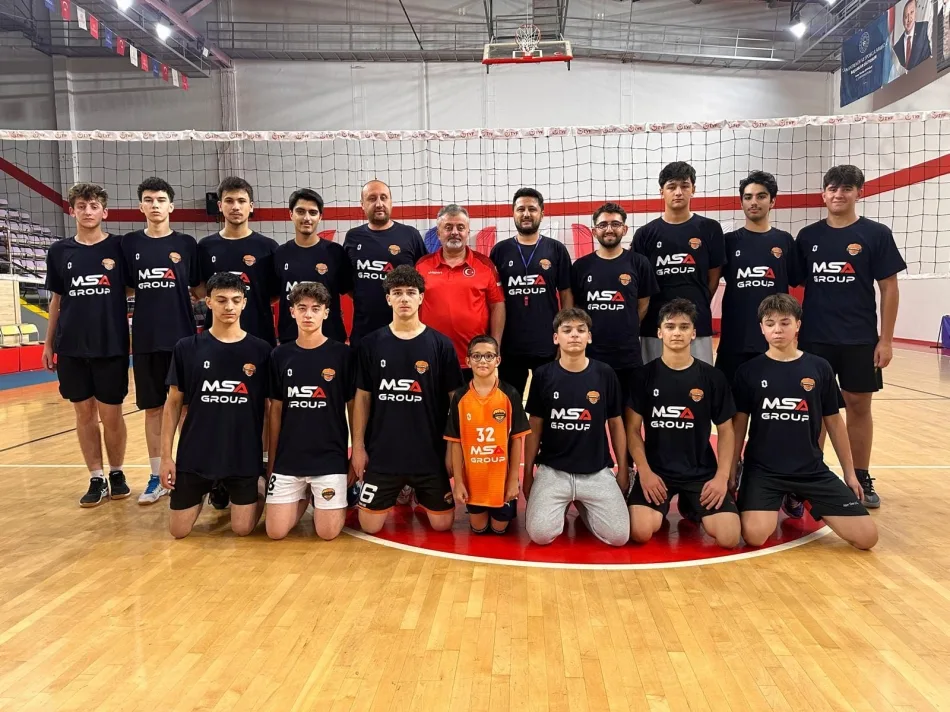 MSA Group Çankırı Birlik Spor geleceğin şampiyonlarını file başında yetiştiriyor