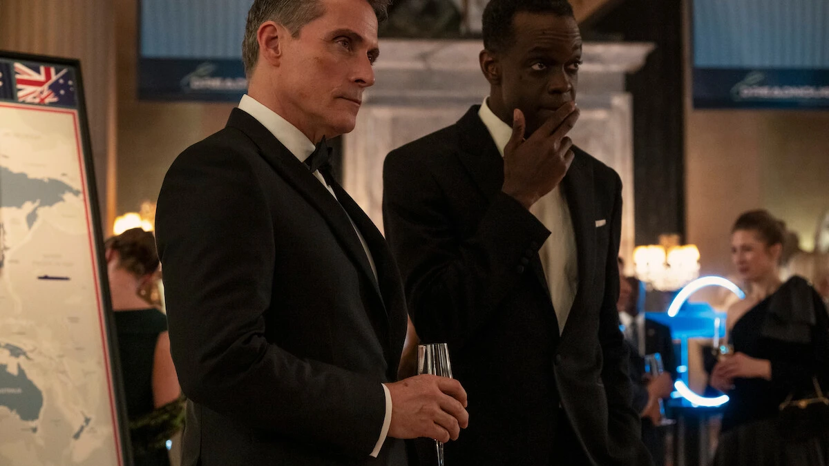 The Diplomat dizisinde ABD Başkan Yardımcısı Hal Wyler rolündeki Rufus Sewell