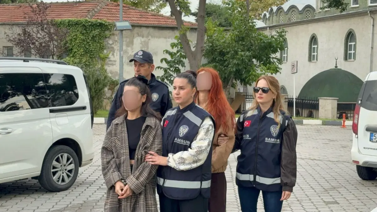 Samsun'da 7 Ekim'de bir kadın darbedildi, üç kız kardeş adliyeye sevk edildi