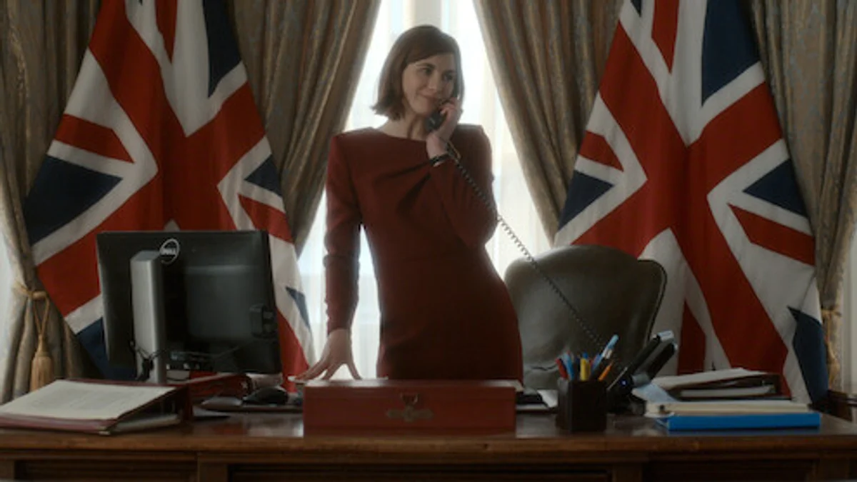 The Diplomat 4. sezonda İngiltere Başbakanı Bethan Vaughn rolündeki Jodie Whittaker