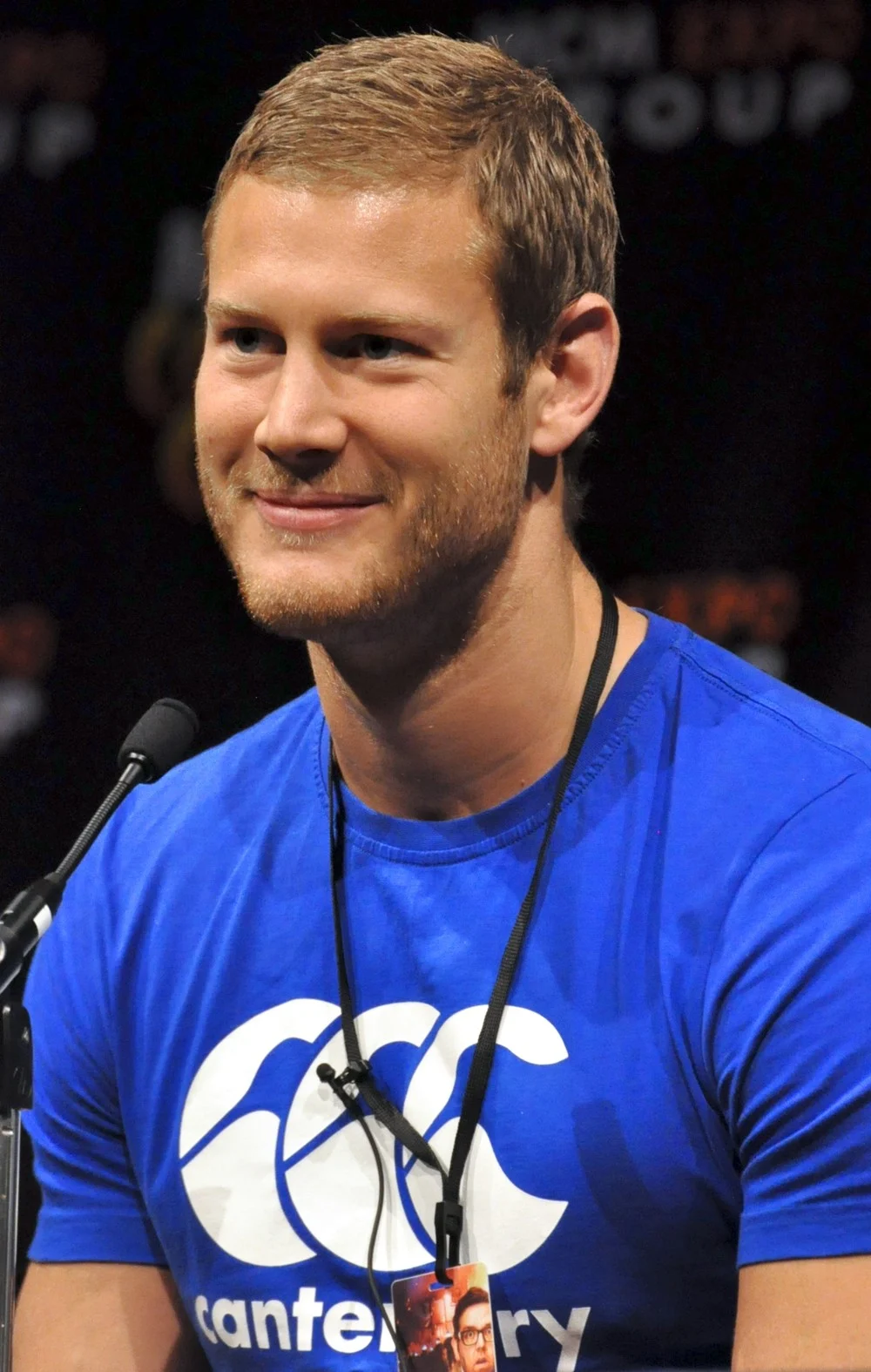 Tom Hopper 2013'te çekilmiş portresinde