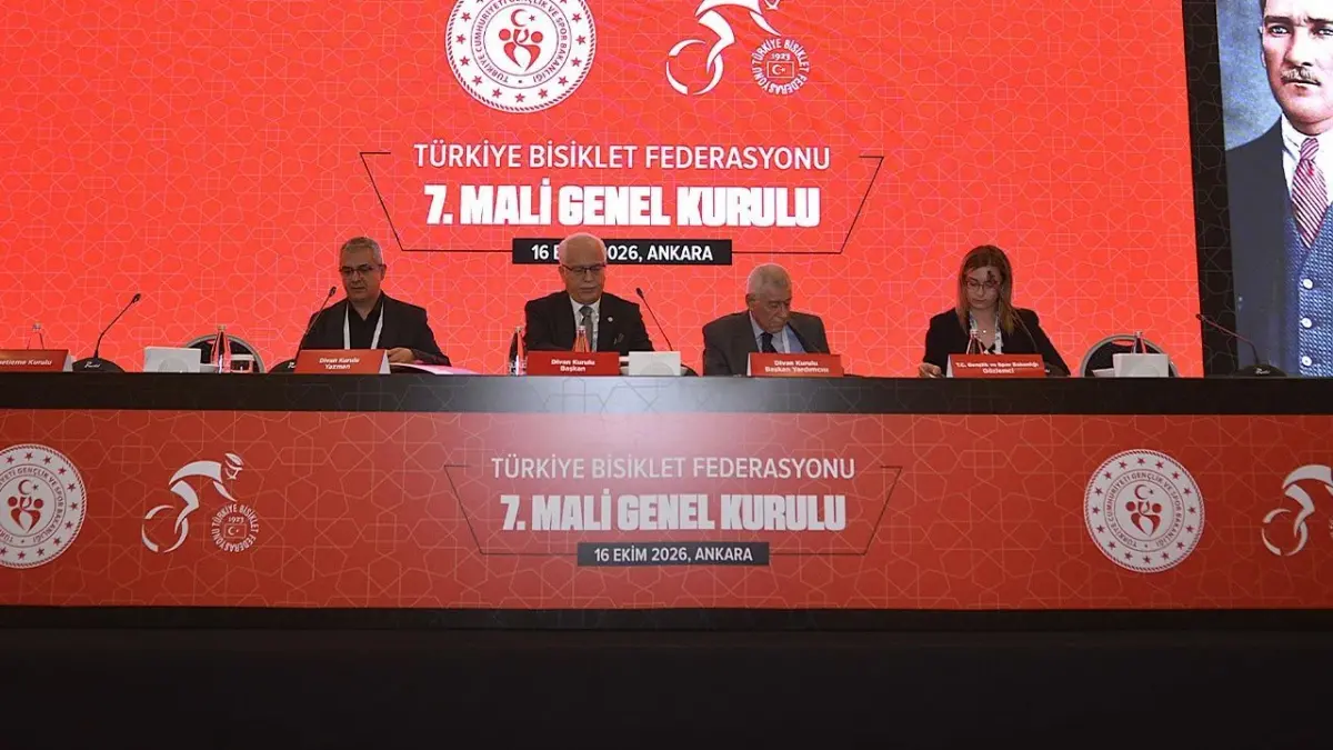 Türkiye Bisiklet Federasyonu mali genel kurulunda 130 delegenin desteğiyle yola devam kararı
