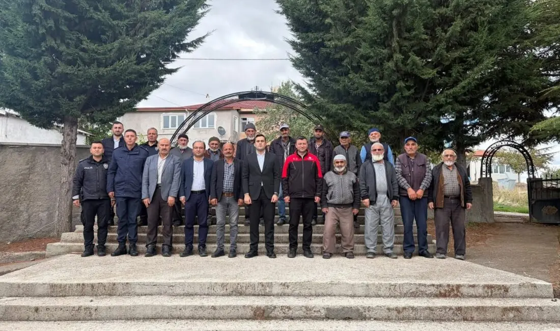 Yapraklı Kaymakamı Akbel'den köy ziyaretleri