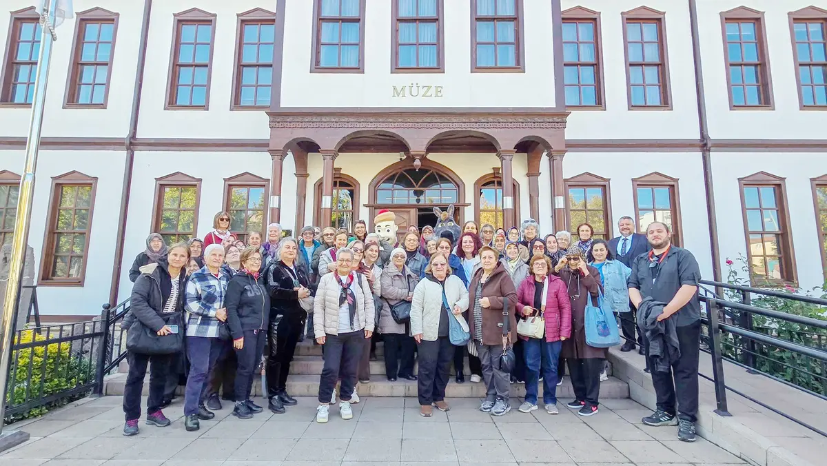 Zonguldak'tan gelen 40 kişilik kafileye Çankırı'da Keloğlanlı karşılama